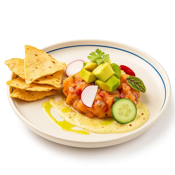 Тартар из лосося