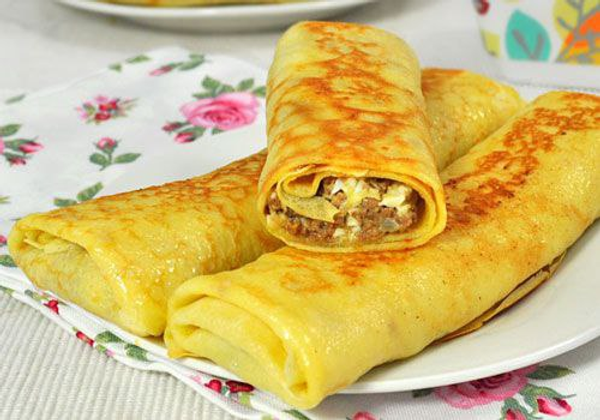 Crepes with Beef