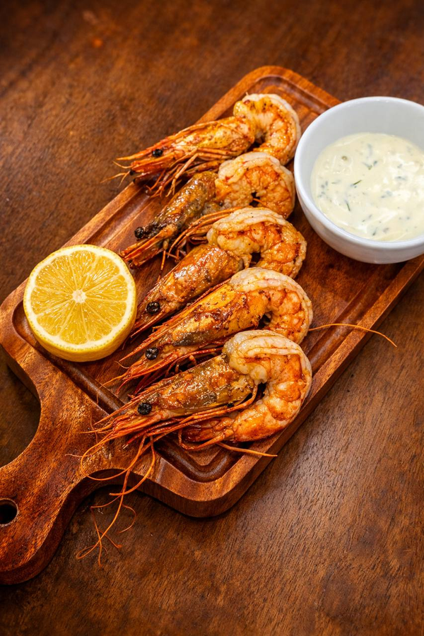 Жареные Креветки