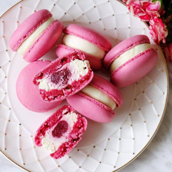 Макаронс Ваниль-Малина