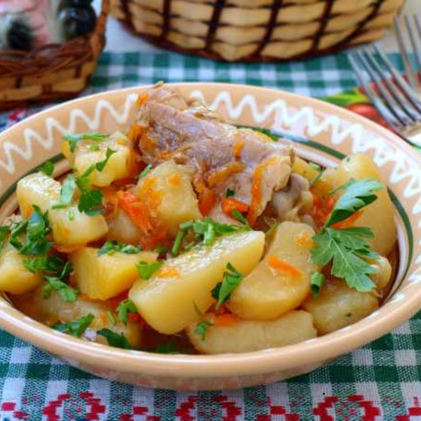 Жаркое из курицы
