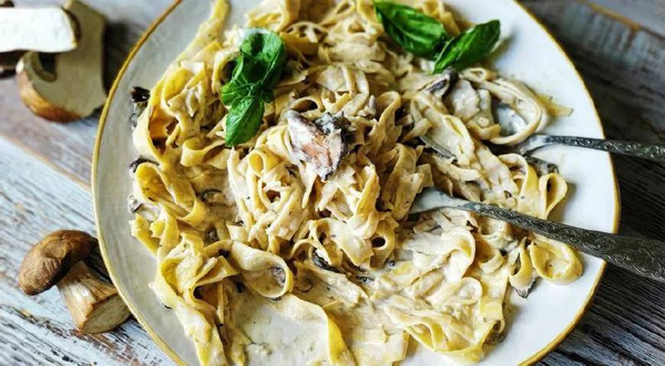 Pasta with Porcini