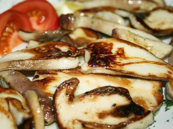 Грибы на Мангале